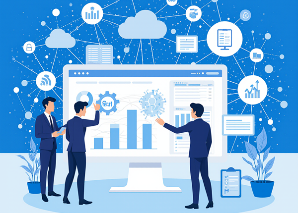 Diverse team meeting discussing skill verification data